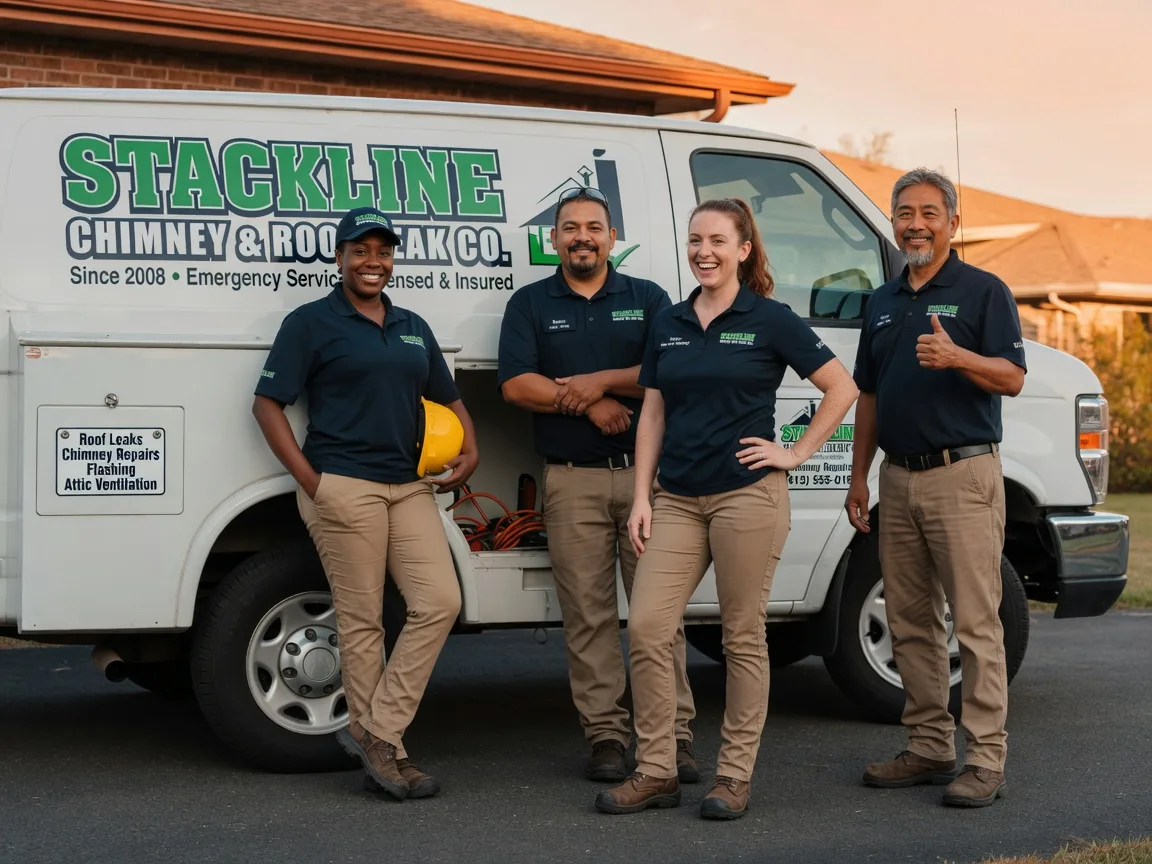 Chimney flashing repair company in Saint Charles, AR